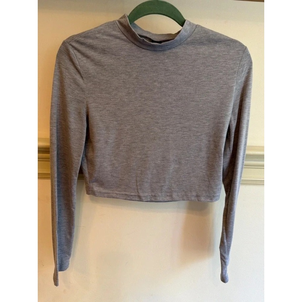 Shein, Women's Cropped, Long Sleeve Shirt, Large